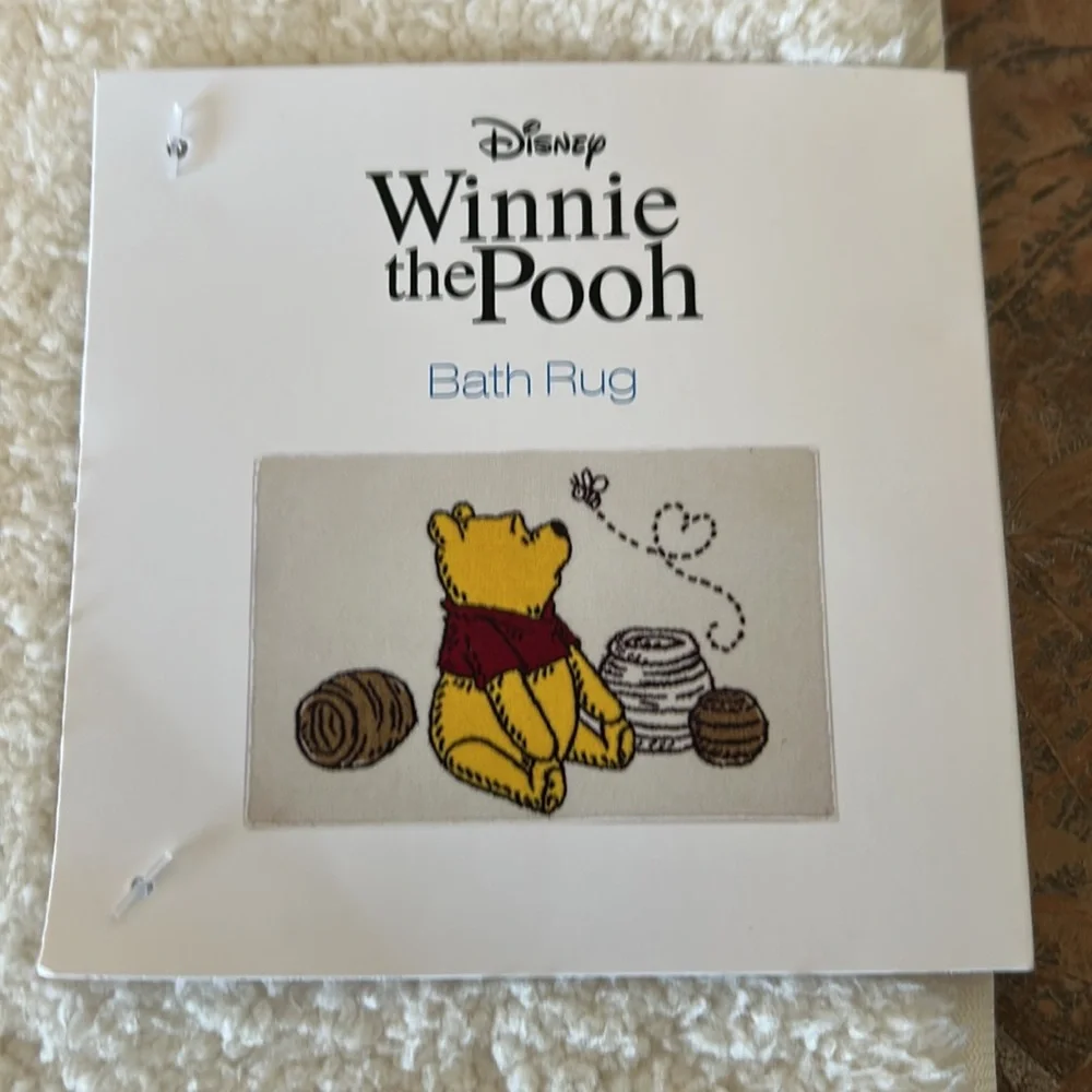 Disney Winnie The Pooh Bath Accent Rug